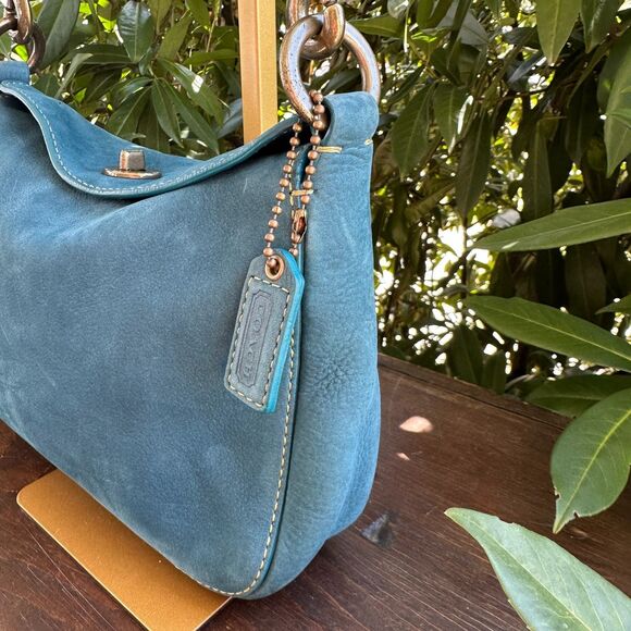 Vintage Coach Chelsea Bag Leather Shoulder Hobo Pebble Grain Purse 